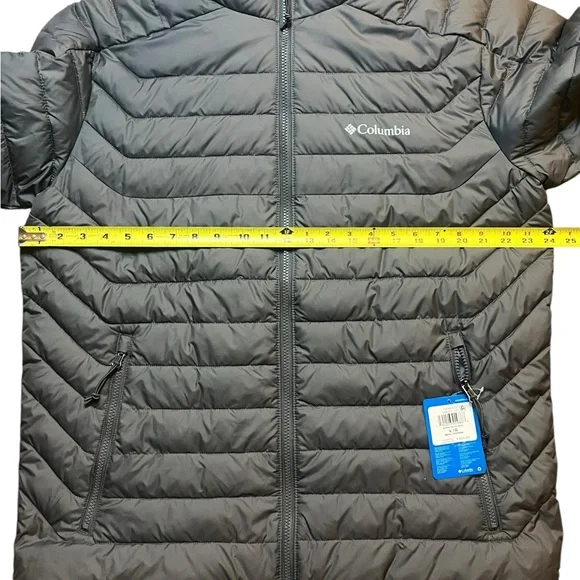 🌟SOLD🌟Columbia White Out Men’s Large Jacket Omni-Heat Thermal Reflective Lining - Picture 3 of 9